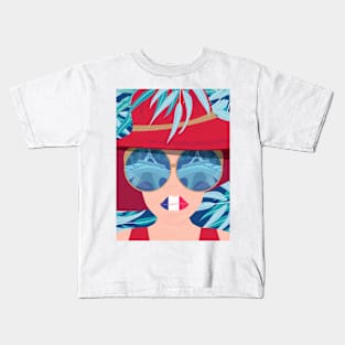 Paris. Reflection. Kids T-Shirt